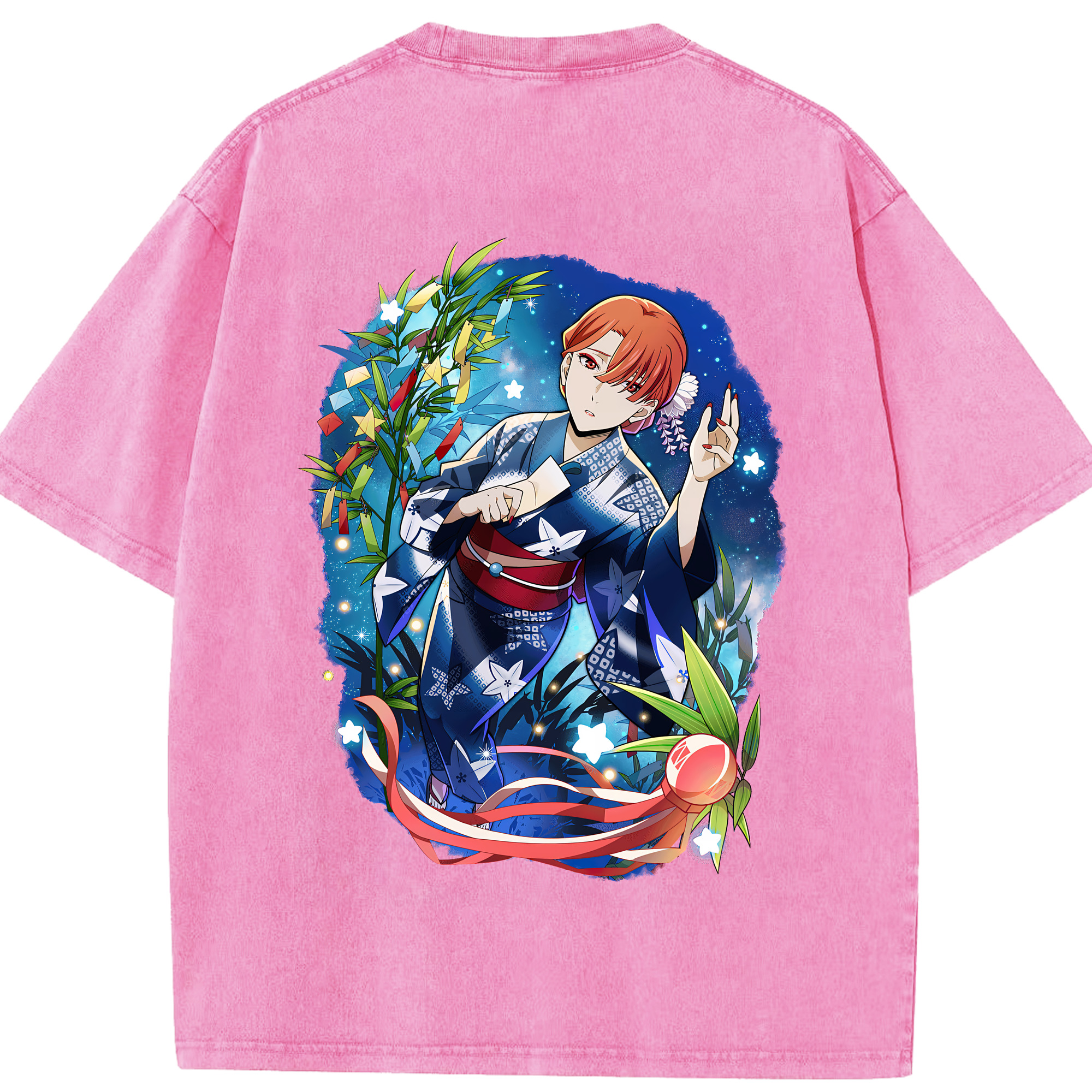 （画像用） 文豪ストレイドッグス Bungo Stray Dogs 綿100% ヴィンテージ風 半袖Tシャツ（背面プリント）